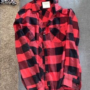 Classic Red & Black Flannel